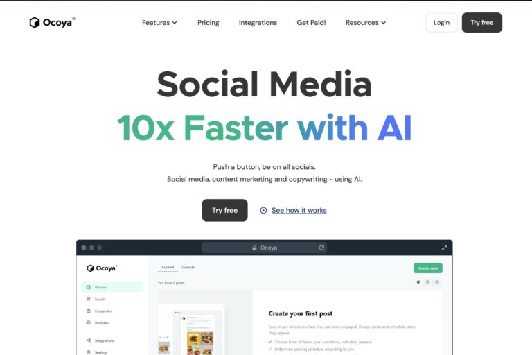 How To Use AI To Do Social Media and Content Marketing – Ocoya Tutorial